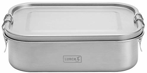 Lurch Lurch 240881 Snap pojemnik na lunch, ze stali nierdzewnej, w 100% szczelny, 1200 ml 240881