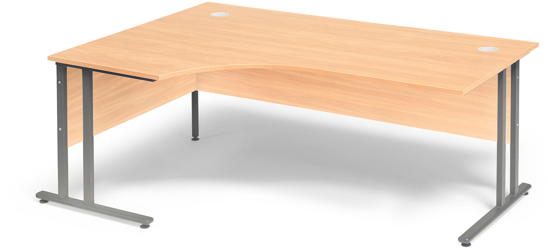AJ Biurko skrętne FLEXUS Kolor: Buk laminat Dł: 1800mm - Lewe 149291