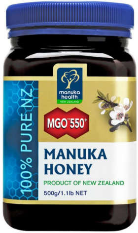 Manuka Health Limited Miód Manuka MGO 550+ Nektarowy 500g MM550500