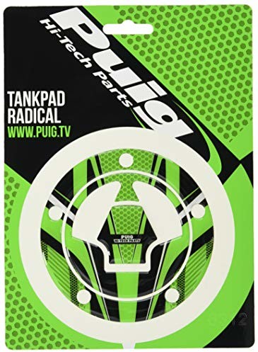 Puig 6312 V benzynowa nakładka ochronna model Radical Kawasaki 06-13 zielona 6312V