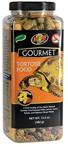 Zoo Med zoomed Gourmet Tortoise Food  naturalna główny podszewki zapewnia żółwi, 1er Pack (1 X 340 G) 5124