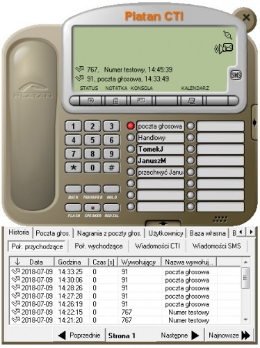 Platan CTI dla PRIMA mini, PRIMA, MICRA, SIGMA, OPTIMA, DELTA i LIBRA CTI (PLATAN-CTI)