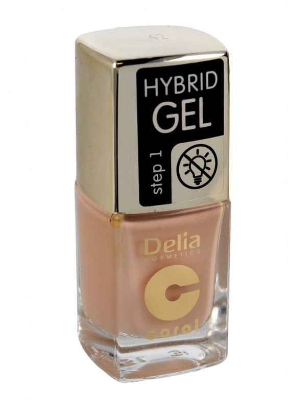Delia Cosmetics Coral Hybrid Gel Emalia do paznokci nr 42 11ml