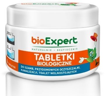bioArcus Sp. z o.o. Tabletki biologiczne bioExpert do szamb i przydomowych oczyszczalni ścieków 6 sztuk ET-001-0006-01-PL