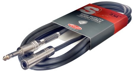 Stagg sac3psjs DL kabla przedłużającego w słuchawkach SAC3PSJS DL
