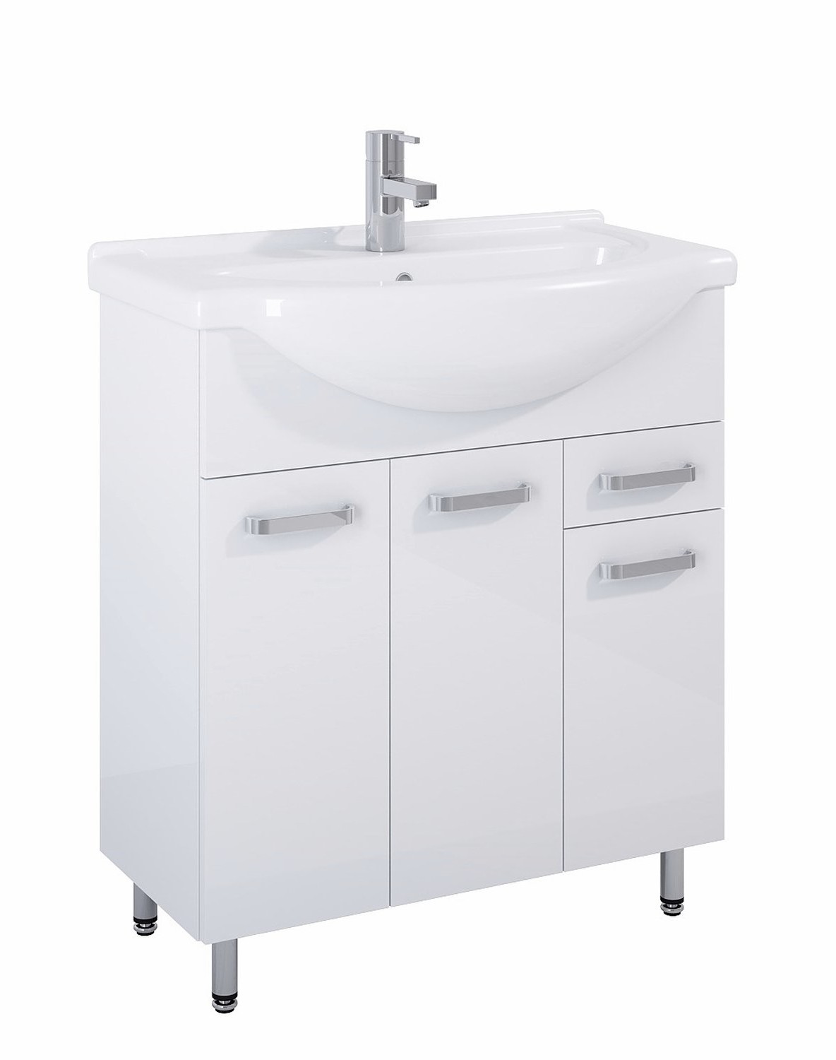 Maximus Maximus Szafka pod umywalkę Eve 75 biała 71,3x80 cm