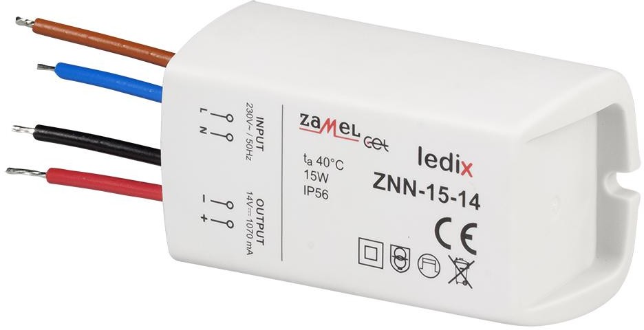 Zamel Ledix zasilacz natynkowy ZNN-15-14 LDX10000025 LDX10000025