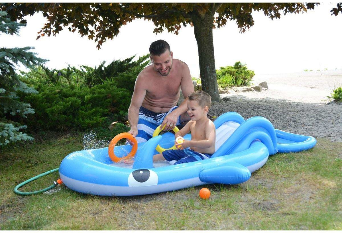 Basen dziecięcy wieloryb 210x130x35cm 57166 VIC-26893-0
