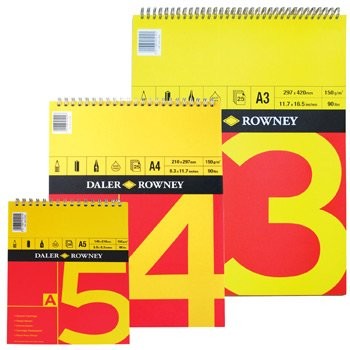 Daler-Rowney Acrylic drafting paper 210 X 297 MM, 150 G/M DIN A 4  25 arkuszy DR405010400