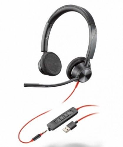 Plantronics Blackwire 3325 USB-A Czarny