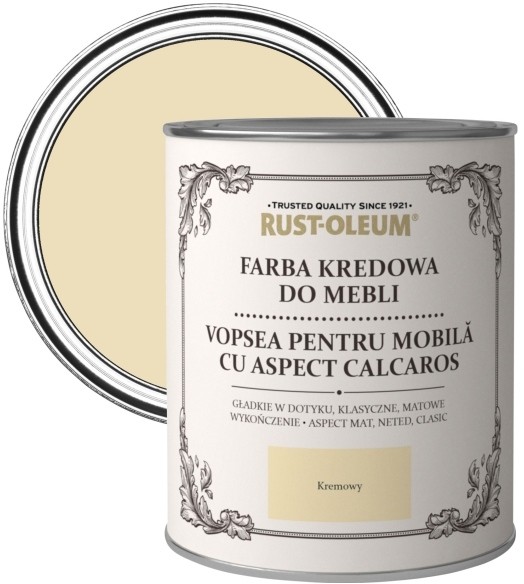 Rust-Oleum Farba kredowa do mebli Rust-Oleum kremowy 0 75 l R0070003G5