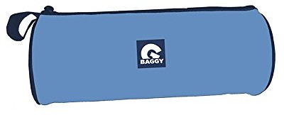 Baggy BAGGY Piórnik, cylindryczny, jasnoniebieski AST5258