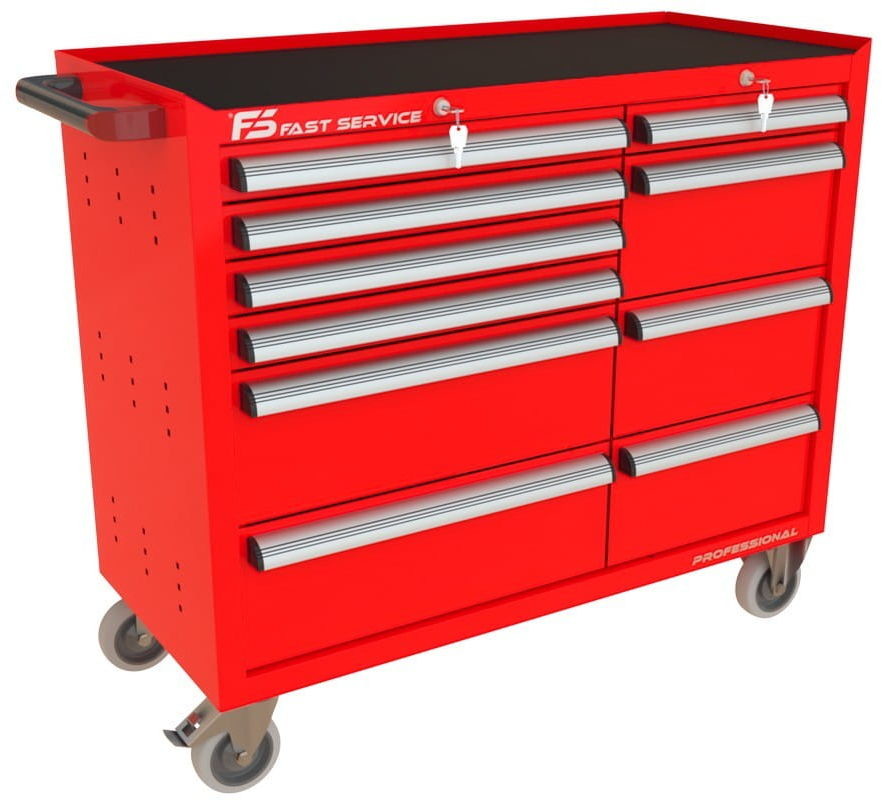 Fastservice Wózek warsztatowy TRUCK z 10 szufladami PT-217-18 PT-217-18