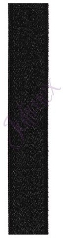 Julimex Tekstylne ramiączka 14 mm czarne