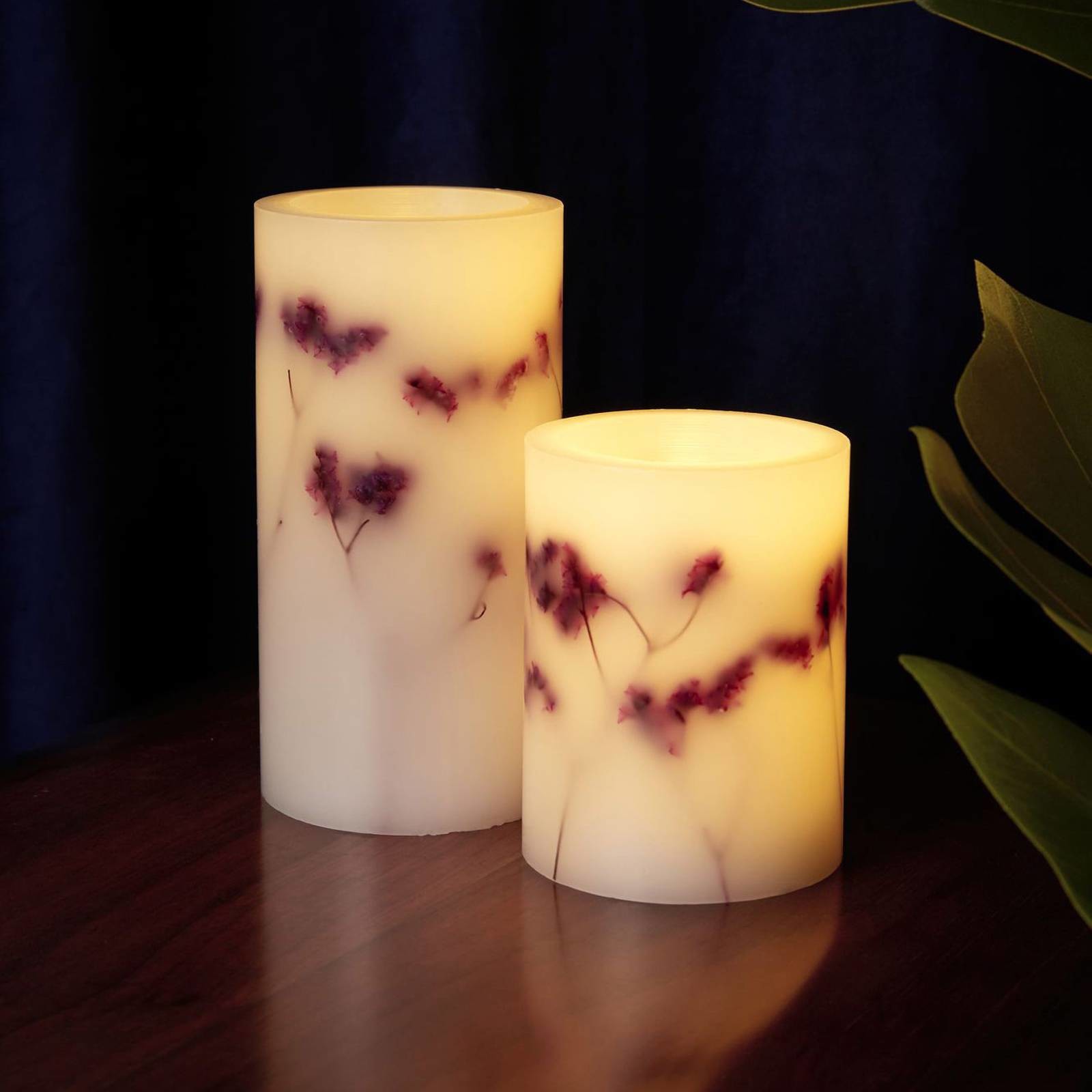 PAULEEN Pauleen Shiny Bloom Candle świeca LED 2 szt.
