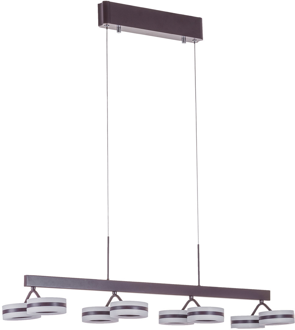 Italux Lampa wisząca Zwis LED 8pł METIS AD16002-8A COFFEE ITXAD16002-8A COFFEE
