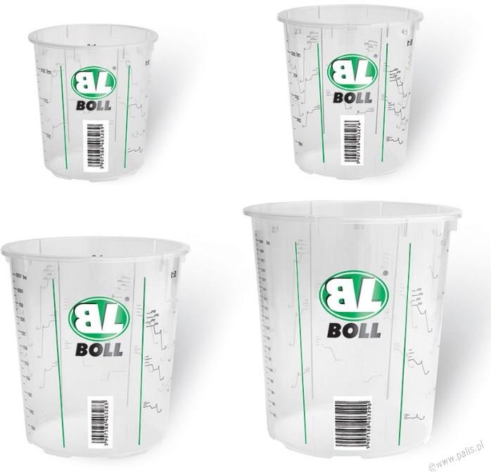 BOLL 0070233 POJEMNIKI PLASTIKOWE Z PODZIAŁKĄ 1300ml 0070233