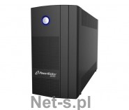 POWER WALKER Zasilacz awaryjny UPS Power Walker Line-Interactive 1000VA SB FR 3xPL USB (VI 1000 SB FR)