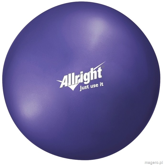 Allright PIŁKA GIMNASTYCZNA OVER BALL 18cm VIOLET FE07017