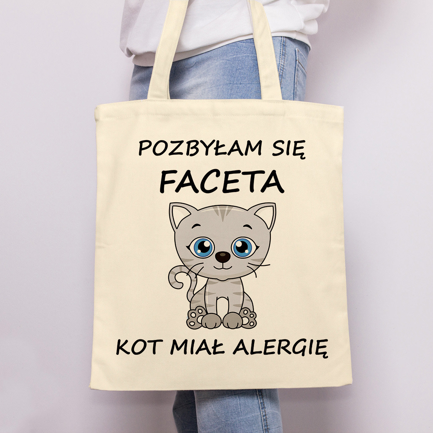 Poczpol Pozbyłam się faceta, kot miał alergię - torba 42354-uniw