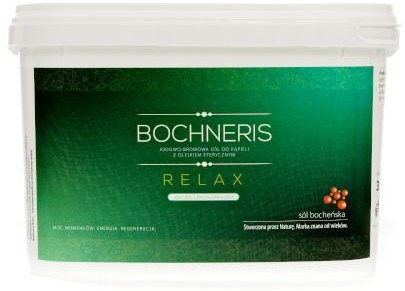 Bochneris Sp. z o.o. Relax sól jodowo-bromowa z olejkiem lemongrasowym 3 kg 1145674