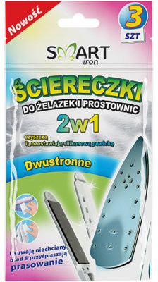 Smart Ściereczki do czyszczenia żelazek i prostownic 2w1 SMART, Iron, 3 szt.