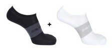 Salomon SKARPETY SONIC 2-PACK 398287 BLACK WHITE