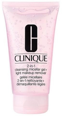 Clinique Cleansing Micellar Gel + Light Makeup Remover lekki żel do oczyszczania i demakijażu skóry 150ml 49520-uniw