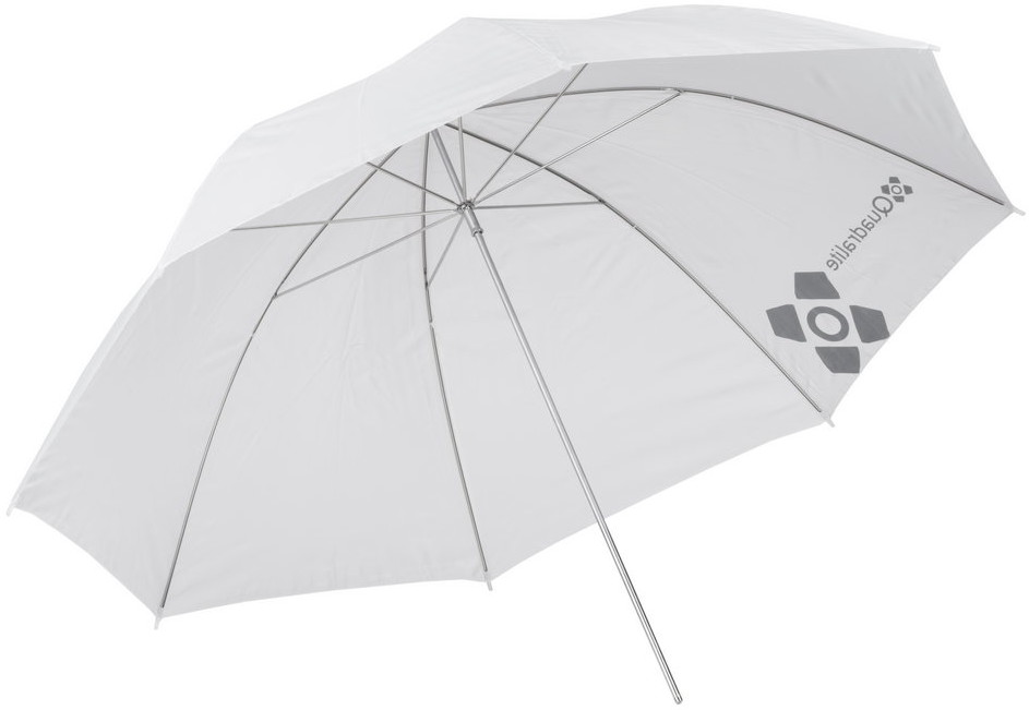 Quadralite parasolka biała przezroczysta 120cm 4388