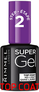 Rimmel lakier do paznokci Super Gel 12ml Top Coat