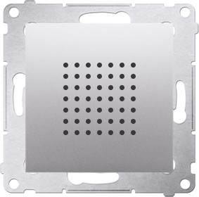 Kontakt Simon Głośnik do ramki 54 D05562N.02/43 podtynkowy 2W 16 Ohm srebrny