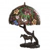 Clayre & Eef Stojąca Lampa Tiffany Duża T 5LL-6061