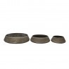 Clayre & Eef Metalowe Tace Okrągłe 3 szt. Clayre & Eef 6Y4550