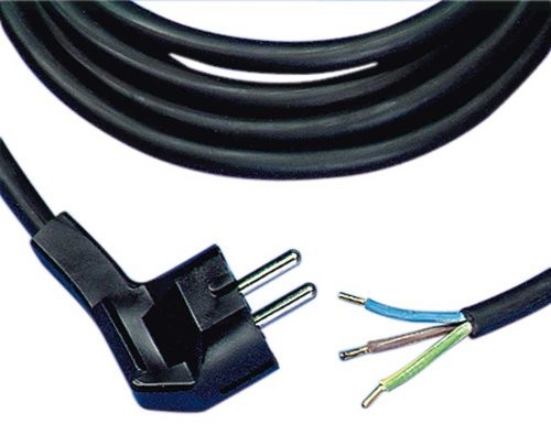 Conotech REV Ritter 0577133555-metrowy zasilający styk ochronny H05RR-F 1.5 MM, 3 m, czarny