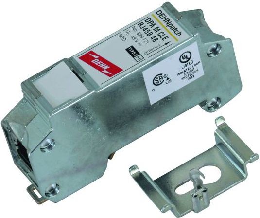 Dehn Ogranicznik przepięć DEHNpatch CLE RJ45/RJ45 929121 929121