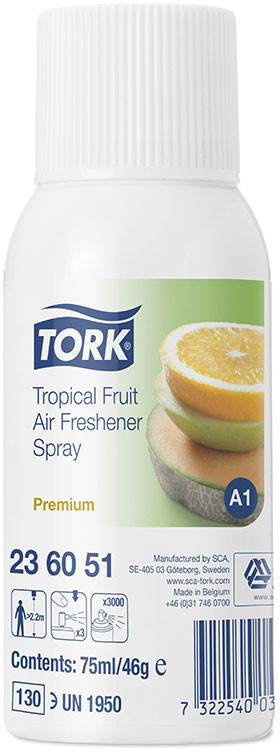 Odświeżacz powietrza w aerozolu Tork Premium owocowy