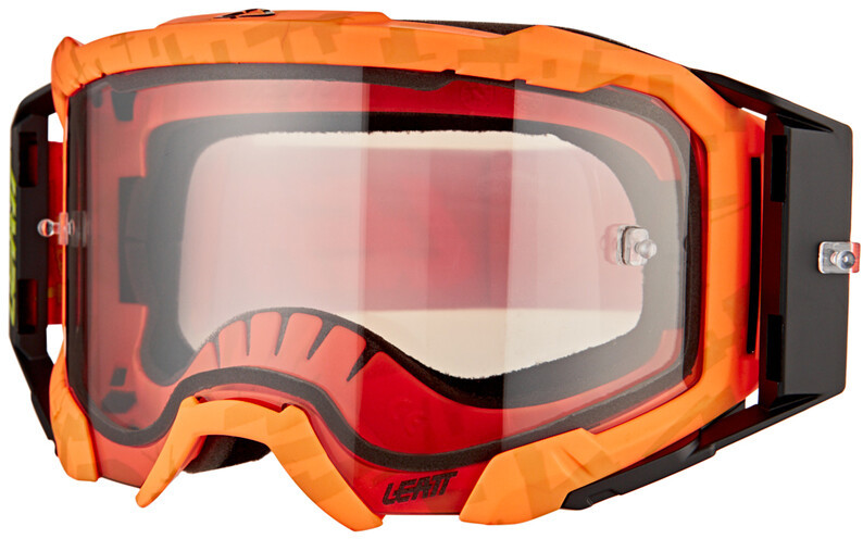 Leatt Leatt Velocity 5.5 Anti Fog Okulary pływackie, neon orange/light grey  2021 Gogle LE-GOG-2020/2065/OSFA