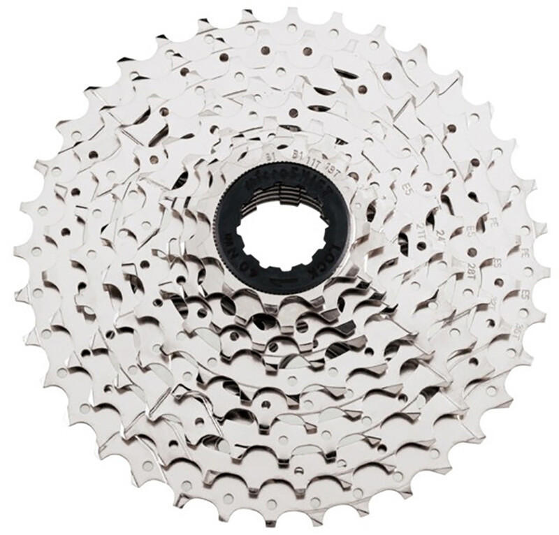 microSHIFT microSHIFT R9 Road Cassette 9-speed 11-28T Nickel, srebrny 11-28T 2022 Kasety MS-CAS-0212|17|unis