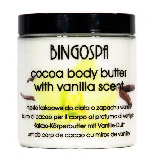 BingoSpa Masło kakaowe z wanilią do ciała - Cocoa Butter, Vanilla Body Masło kakaowe z wanilią do ciała - Cocoa Butter, Vanilla Body