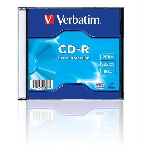Verbatim Płyta Cd-r slim