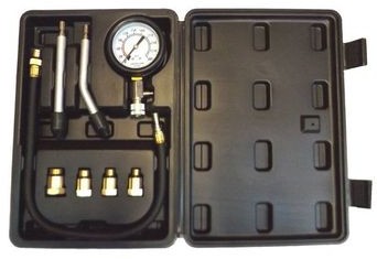 Magma Tester sprężania ciśnienia miernik benzyna 8 el 1054 CZARNA WALIZKA 1005G CKA1054 GEK-tester cis.sprez.benz.1054 w.czarna