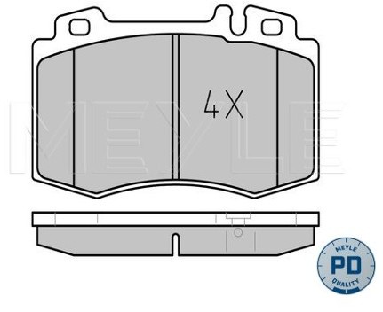 Wulf Gaertner Autoparts Zestaw klocków hamulcowych, hamulce tarczowe Wulf Gaertner Autoparts 025 237 4517/PD