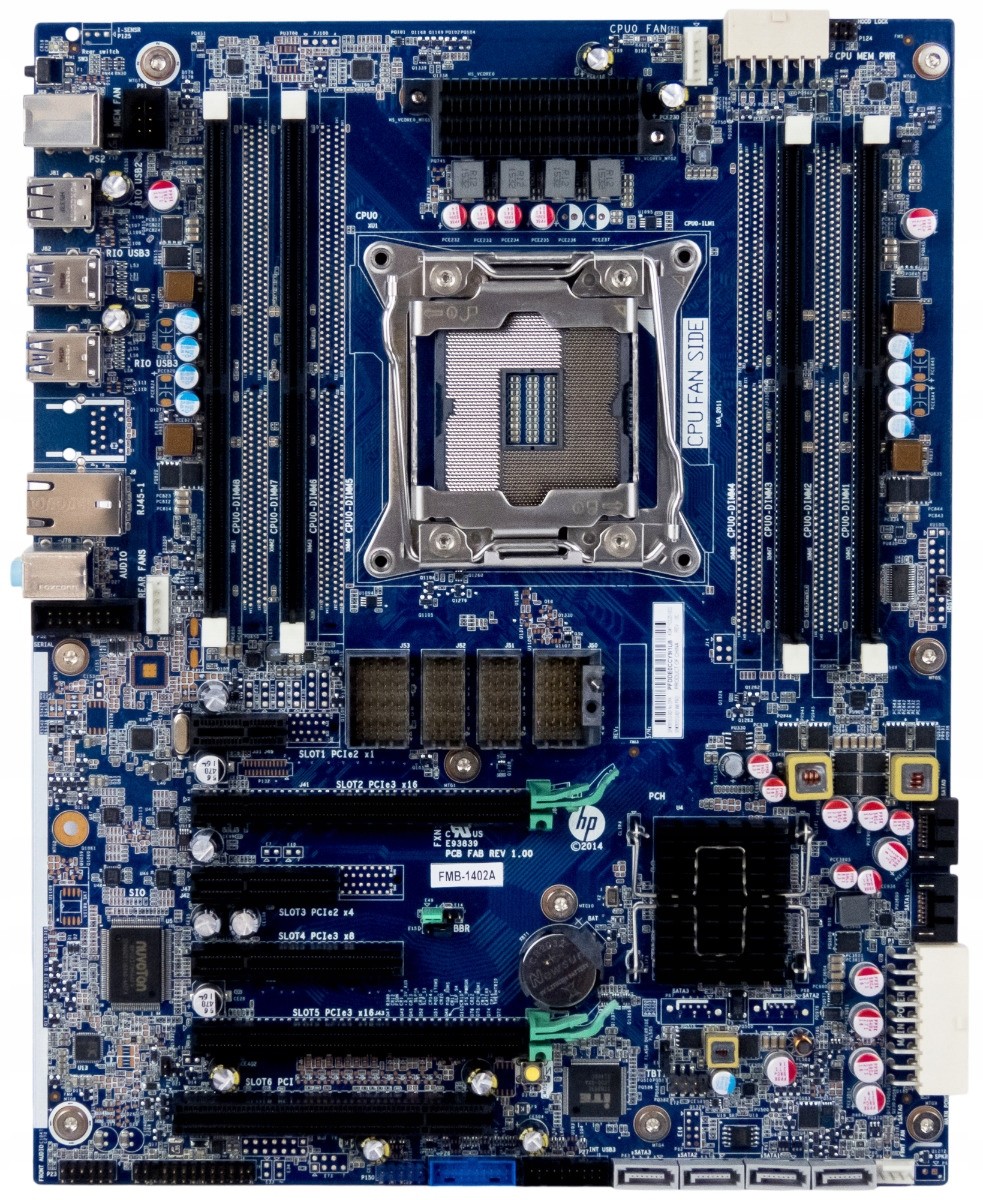 HP 761512-001 710325-002 s.2011-3 Z640 FMB-1402A
