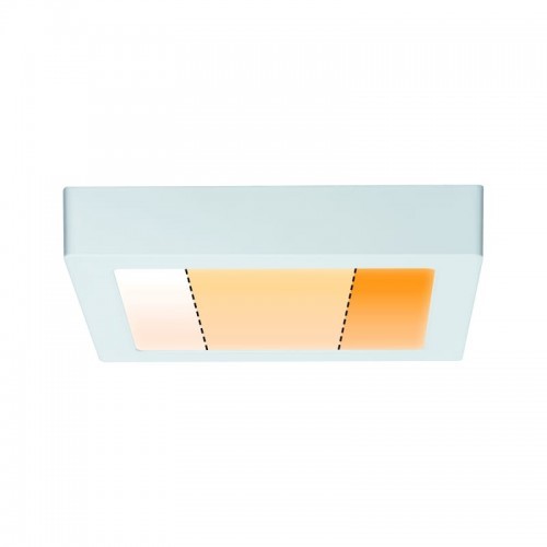 Paulmann WallCeiling Carpo panelLED WarmDim225x225mm 13W Biały-mt 230V metal 79796