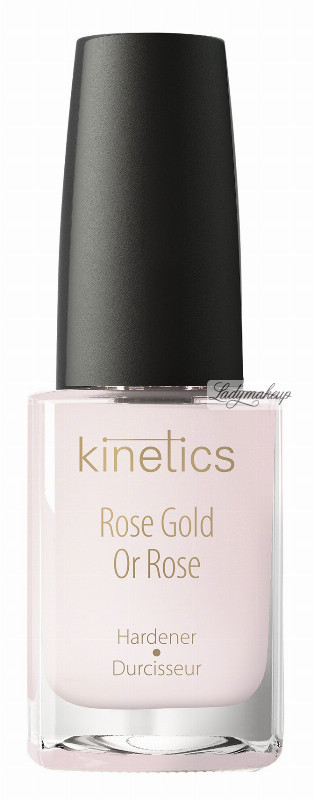 Kinetics - Rose Gold Hardener - Wzmacniająca odżywka do paznokci - Różowe Złoto