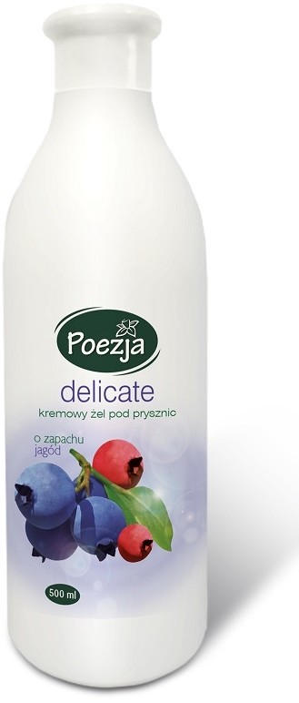 Poezja Poezja żel pod prysznic 500ml jagoda delicate