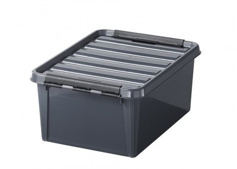 Orthex orthex   Clip Box Smart Store solidna 31, 50 x 39 x 26 cm, 31 L, czarna 3193090