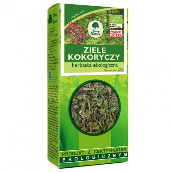 Dary Natury Kokorycz ziele (Corydalis solida) EKO 25g