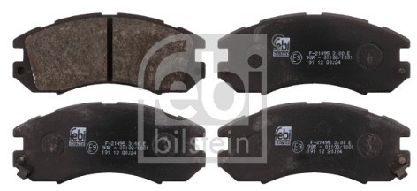 FEBI Zestaw klocków hamulcowych, hamulce tarczowe FEBI 16720