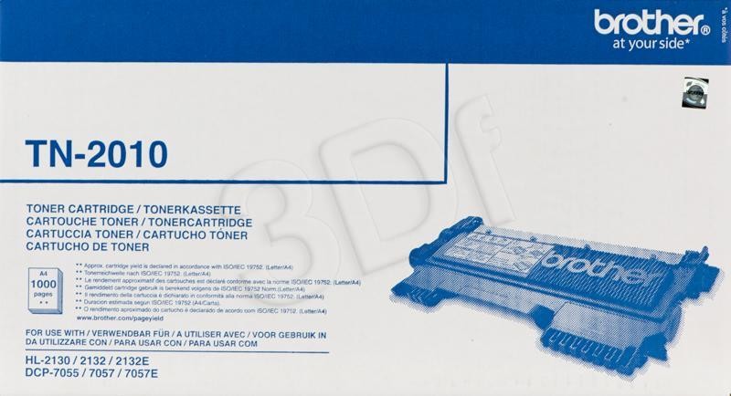 BROTHER Toner Brother TN2010 (oryginał TN-2010; 1 000 stron; czarny) TN2010